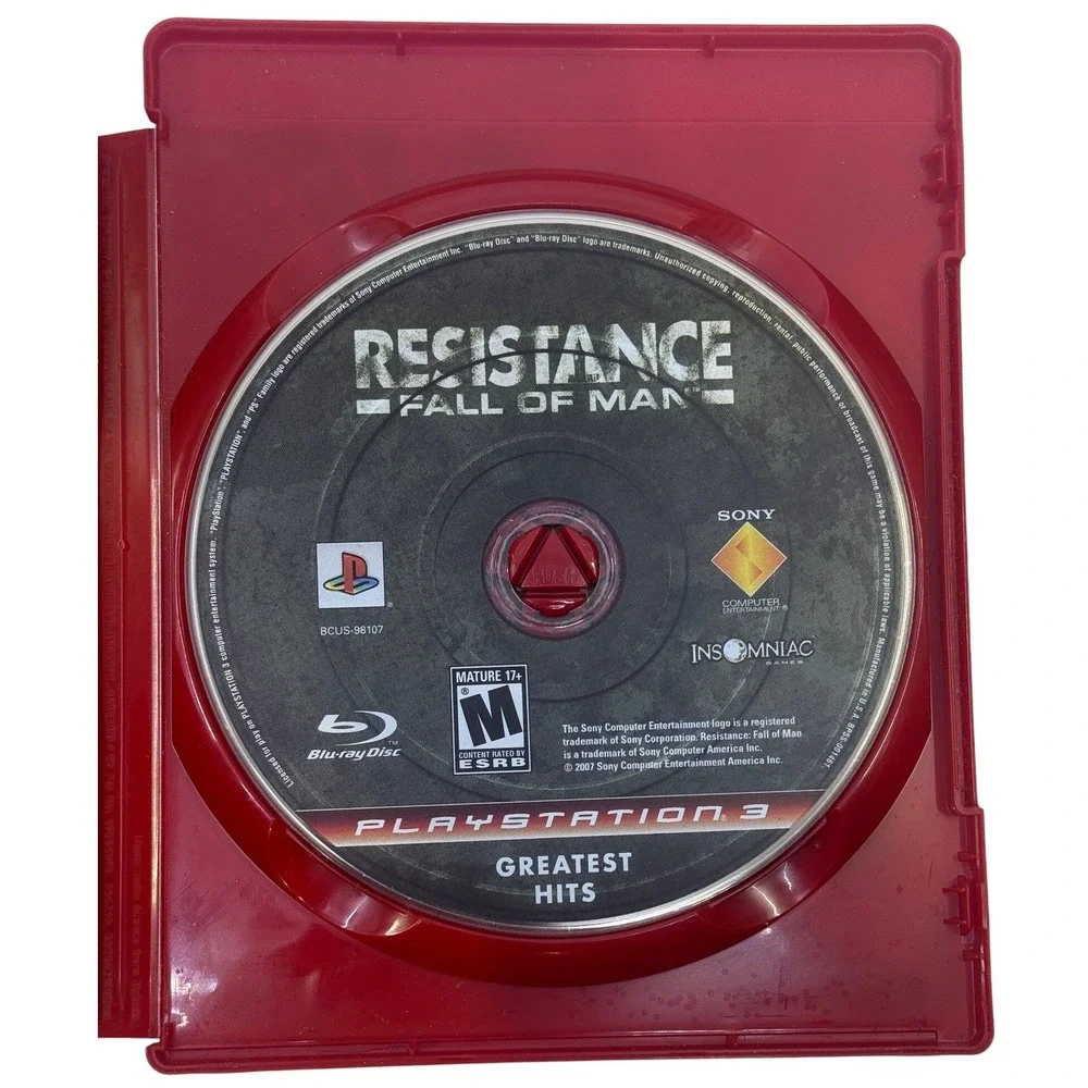 Resistance Fall of Man Sony PlayStation 3 PS3 Greatest Hits Shooter Video Game